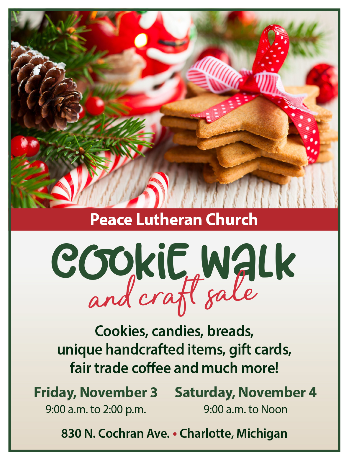 PeaceLuth CookieWalk PostcardFront 2023 1